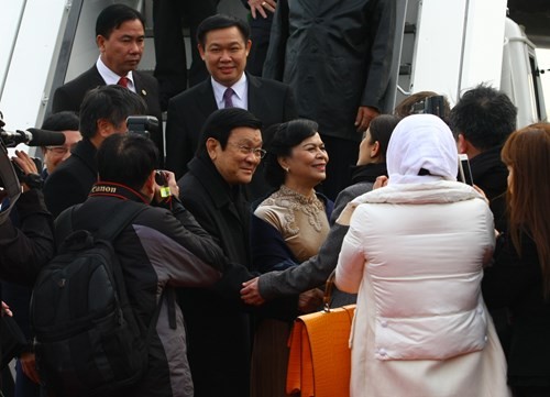 Máy bay chiến đấu hộ tống đoàn Chủ tịch nước Trương Tấn Sang thăm Đức ảnh 7