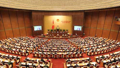 Luật Tổ chức Quốc hộiquy địnhmới vềchức danh Tổng thư ký Quốc hội, với vai trò là đại biểu Quốc hội đồng thời giữ vai trò là Chủ nhiệm Văn phòng Quốc hội. Ảnh: Giang Huy