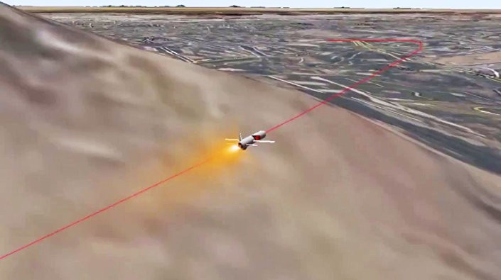 Tên lửa hành trình Kalibr Nga đánh các mục tiêu khủng bố Syria từ khoảng cách 1.500km
