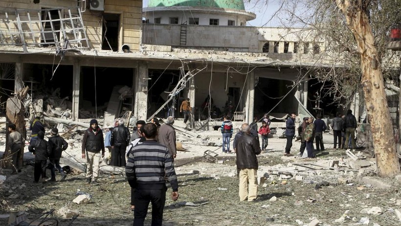 Chiến sự đang diễn ra ác liệt ở Aleppo, Syria