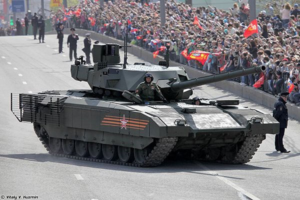 Siêu tăng Armata của Nga được cho là có thể robot hóa