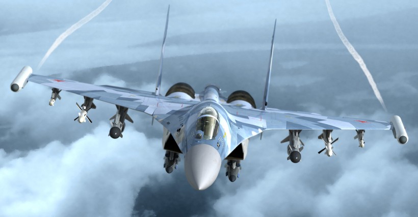 Siêu tiêm kích Su-35 của Nga