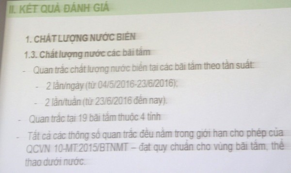 Vẫn chưa rõ cá miền Trung đã ăn được hay chưa ảnh 7 Vẫn chưa rõ cá miền Trung đã ăn được hay chưa ảnh 7