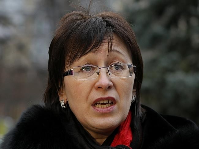 bà Inna  Duritskaya, mẹ của người mẫu Anna Duritskaya