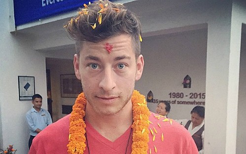 Daniel Fredinburg, nhân viên Google thiệt mạng trong vụ lở tuyết ở Everest. Ảnh:Telegraph