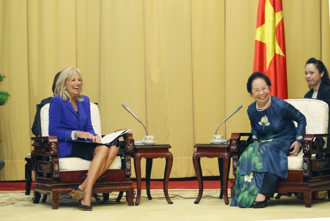  Đệ nhị phu nhân Mỹ Jill Biden đến Việt Nam  ảnh 2