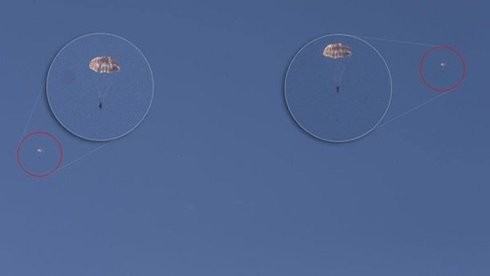 Scandal: Su 24 của Nga bị Thổ Nhĩ Kỳ bắn hạ trên biên giới Syria ảnh 1 Phi công Nga bung dù thoát khỏi chiếc máy bay Su-24 bị bắn rơi
