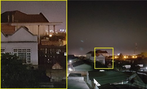 Ảnh chụp đêm của S7 tương đối rõ, nhưng tình trạng nhiễu vẫn còn.