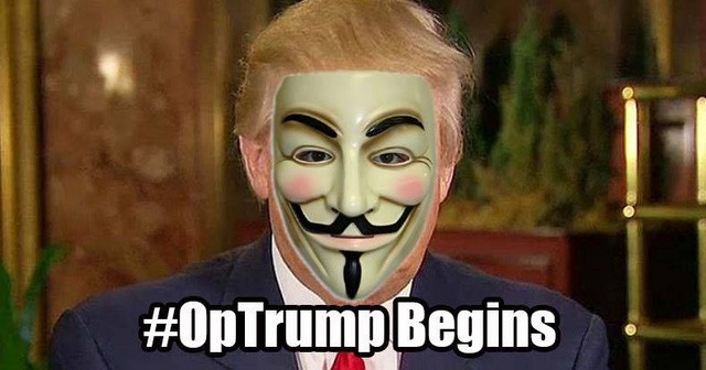 Chiến dịch chiến tranh tổng lực với Donald Trump của Anonymous chính thức trở thành thảm họa