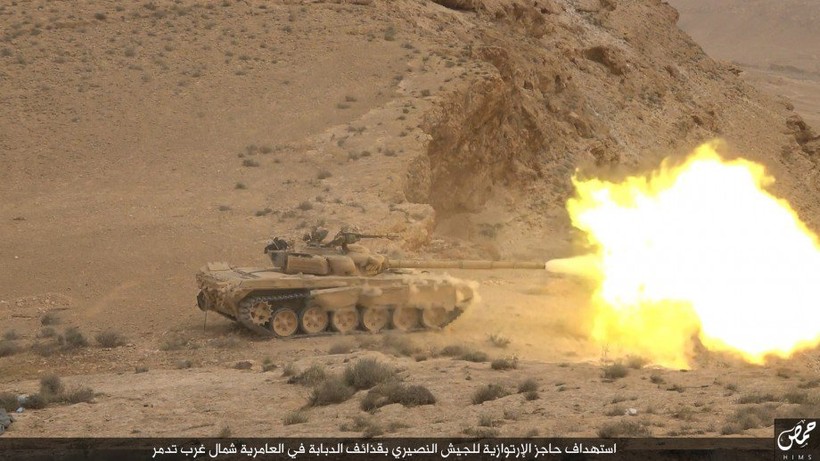 Quân đội Syria tiêu diệt 19 tay súng IS trên khu mỏ dầu khí Al-Sha'ar