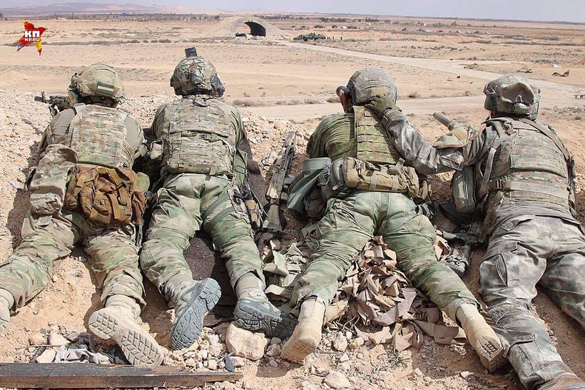 Đặc nhiệm Speznas Nga - Sát thần giấu mặt trên chiến trường Syria (ảnh-video) ảnh 2 Đặc nhiệm Speznas Nga - Sát thần giấu mặt trên chiến trường Syria (ảnh-video) ảnh 2