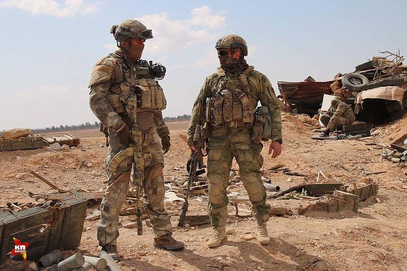 Đặc nhiệm Speznas Nga - Sát thần giấu mặt trên chiến trường Syria (ảnh-video) ảnh 9 Đặc nhiệm Speznas Nga - Sát thần giấu mặt trên chiến trường Syria (ảnh-video) ảnh 9