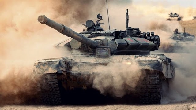 Xe tăng quân đội Syria tấn công trên chiến trường (ảnh minh họa)