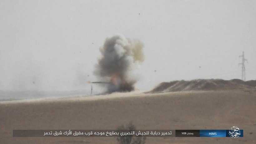 Không quân Nga đánh đòn hủy diệt, quân đội Syria truy quét IS ở Palmyra ảnh 9 Không quân Nga đánh đòn hủy diệt, quân đội Syria truy quét IS ở Palmyra ảnh 9