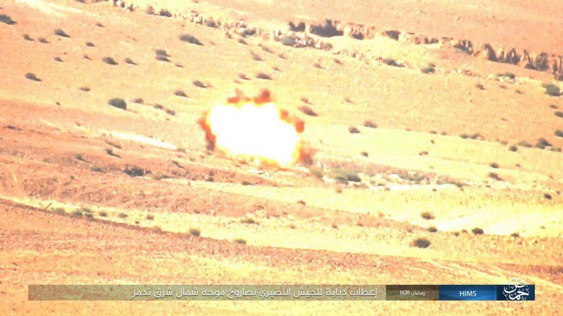 Không quân Nga đánh đòn hủy diệt, quân đội Syria truy quét IS ở Palmyra ảnh 11 Không quân Nga đánh đòn hủy diệt, quân đội Syria truy quét IS ở Palmyra ảnh 11