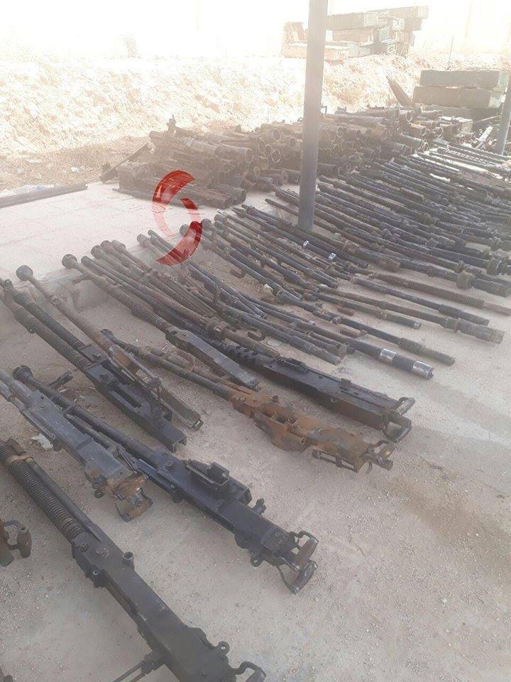 Army Seized Drone Factory, Large Number Of Weapons And Ammunition From ISIS In Uqayribat Area (Photos) Army Seized Drone Factory, Large Number Of Weapons And Ammunition From ISIS In Uqayribat Area (Photos)