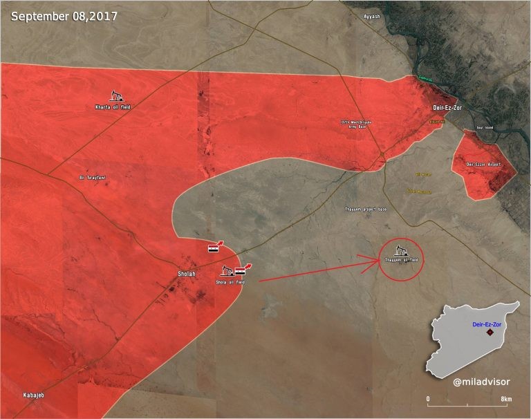 Quân đội Syria tung chiến dịch giải phóng sân bay quân sự Deir Ezzor (video) ảnh 1 Quân đội Syria tung chiến dịch giải phóng sân bay quân sự Deir Ezzor (video) ảnh 1