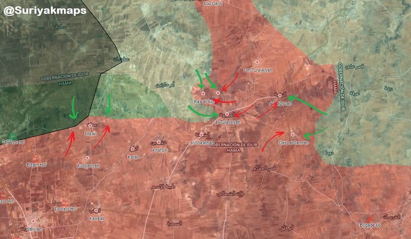 Nga trút hỏa lực, quân đội Syria đánh tan phiến quân phản kích ở Hama (video) ảnh 1