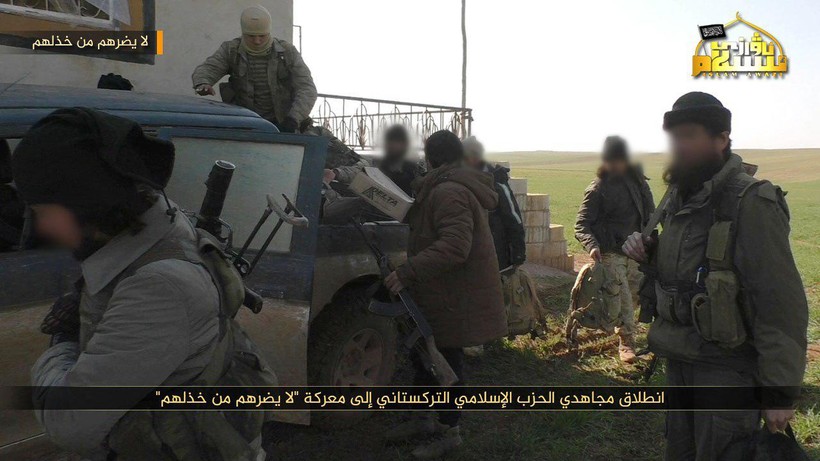 Phiến quân Syria người Duy Ngô Nhĩ phản công trên tuyến lửa Idlib ảnh 1 Phiến quân Syria người Duy Ngô Nhĩ phản công trên tuyến lửa Idlib ảnh 1