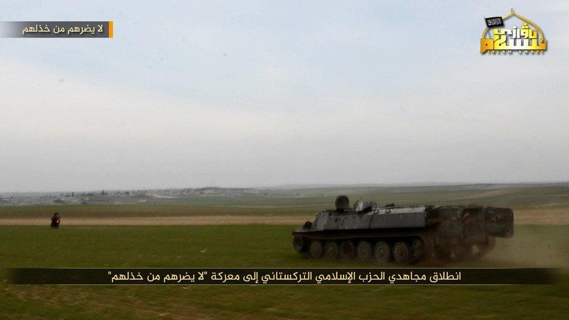 Phiến quân Syria người Duy Ngô Nhĩ phản công trên tuyến lửa Idlib ảnh 2 Phiến quân Syria người Duy Ngô Nhĩ phản công trên tuyến lửa Idlib ảnh 2