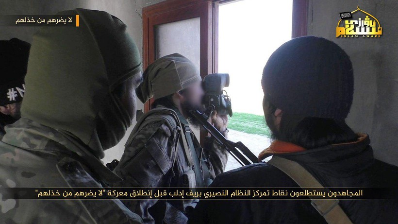 Phiến quân Syria người Duy Ngô Nhĩ phản công trên tuyến lửa Idlib ảnh 4 Phiến quân Syria người Duy Ngô Nhĩ phản công trên tuyến lửa Idlib ảnh 4