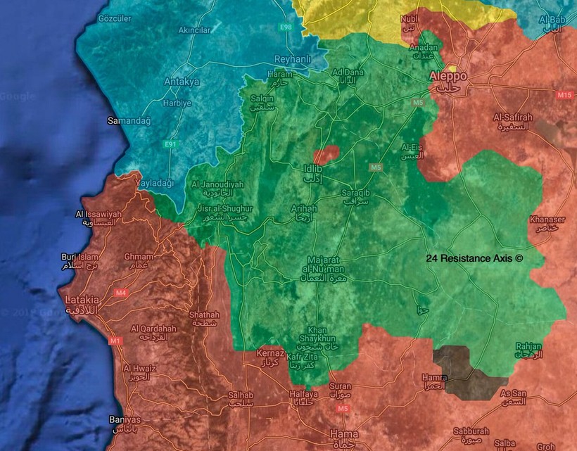 Quân đội Syria đánh đuổi phiến quân tại Hama, ngừng tấn công ở Idlib ảnh 1 Quân đội Syria đánh đuổi phiến quân tại Hama, ngừng tấn công ở Idlib ảnh 1