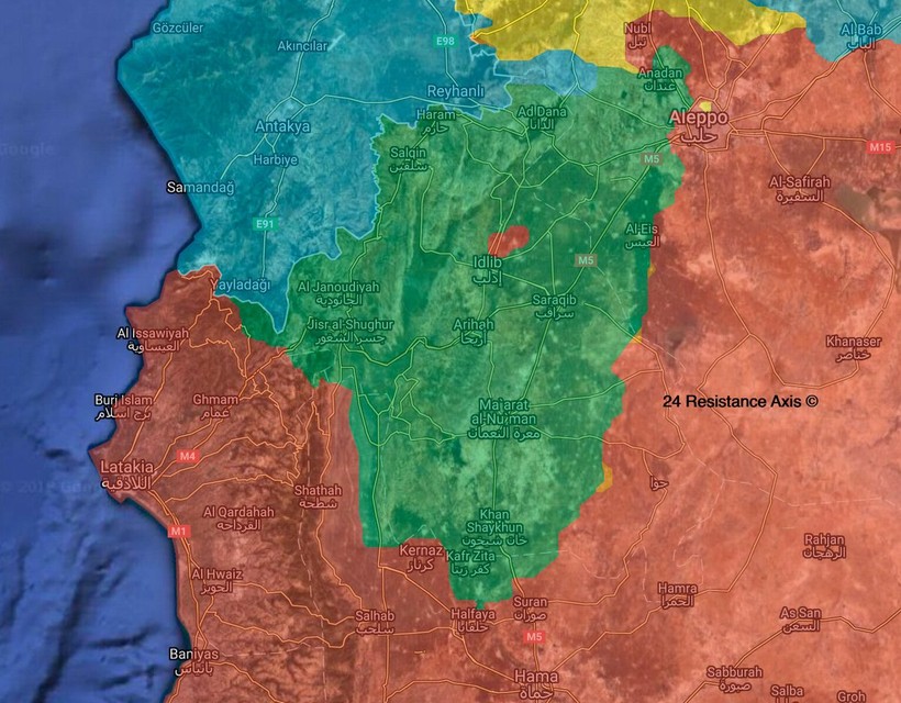 Quân đội Syria đánh đuổi phiến quân tại Hama, ngừng tấn công ở Idlib ảnh 2 Quân đội Syria đánh đuổi phiến quân tại Hama, ngừng tấn công ở Idlib ảnh 2