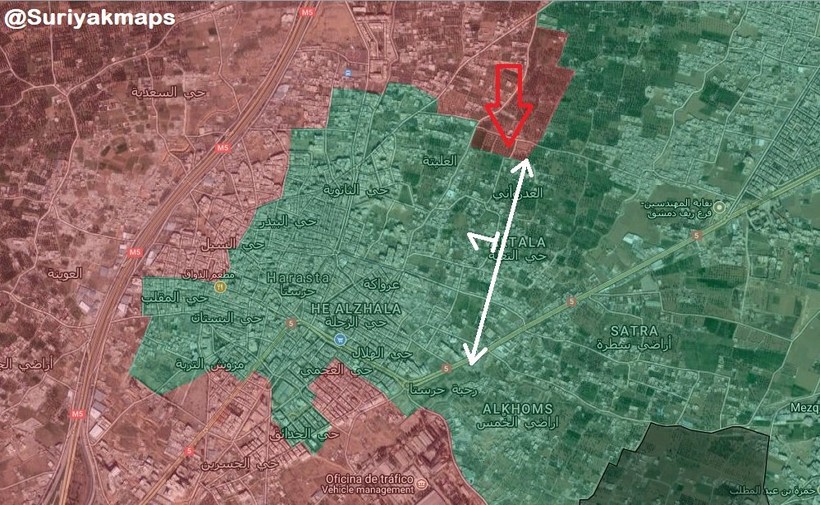 Đẫm máu cuộc chiến hầm ngầm, đô thị tại tử địa Đông Ghouta - Syria ảnh 1