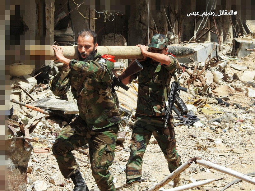 Quân đội Syria giáng đòn chí mạng vào IS tử thủ ven Damascus ảnh 8 Quân đội Syria giáng đòn chí mạng vào IS tử thủ ven Damascus ảnh 8
