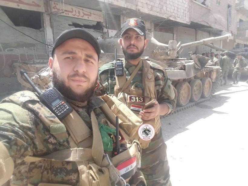 Nga yểm trợ, quân Assad đánh rát IS tại tử địa nam Damasscus ảnh 5 Nga yểm trợ, quân Assad đánh rát IS tại tử địa nam Damasscus ảnh 5