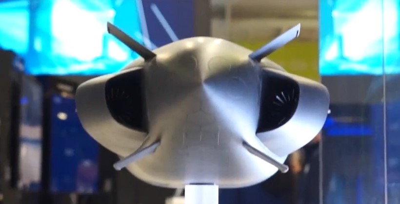 Mô hình tàu ngầm diesel - điện khái niệm mới SMX-31. Hai chân vịt kín và không boong thượng. Ảnh: Covert Shores. Mô hình tàu ngầm diesel - điện khái niệm mới SMX-31. Hai chân vịt kín và không boong thượng. Ảnh: Covert Shores.