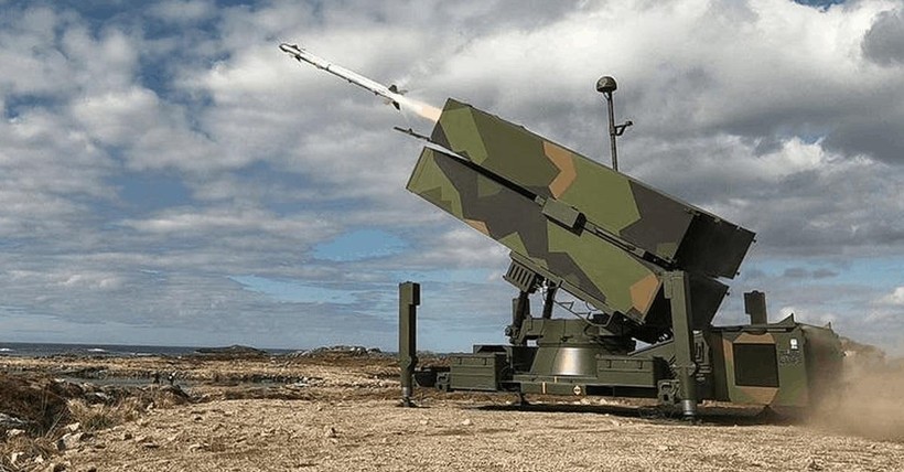 Hệ thống phòng không NASAMS. Ảnh mil.in.ua