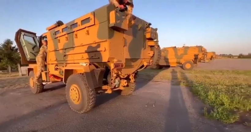 Kirpi APC do Thổ Nhĩ Kỳ sản xuất viện trợ cho Ukraine, tháng 8/2022. Ảnh Military Ukraine