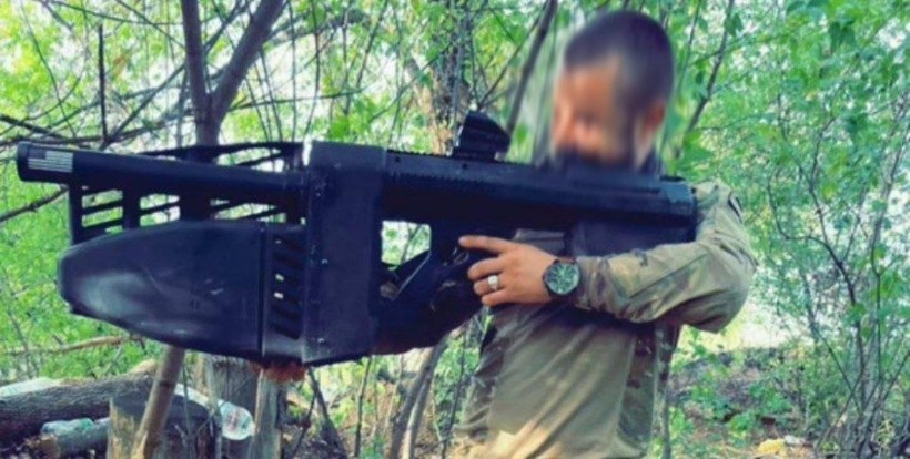 Súng chống máy bay không người lái DroneDefender của quân đội Ukraine. Tháng 8/2022. Ukraine. Ảnh: OSINTtechnical