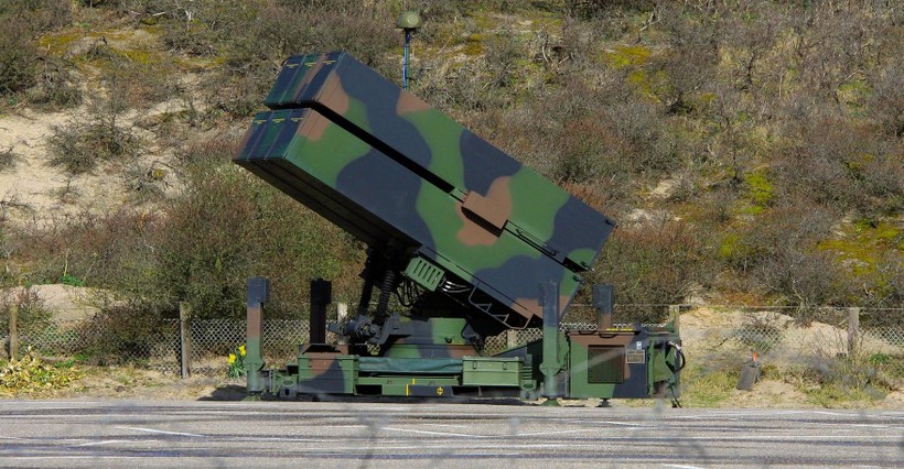 NASAMS Mk2 Canister Launcher của Úc. Tháng 6 /2022. Úc. Ảnh: Kongsberg NASAMS Mk2 Canister Launcher của Úc. Tháng 6 /2022. Úc. Ảnh: Kongsberg