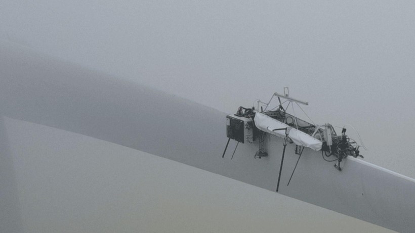 BladeRobot bảo dưỡng cánh quạt nhanh gấp 4 lần so với phương pháp thông thường. Ảnh Engineering Interesting.