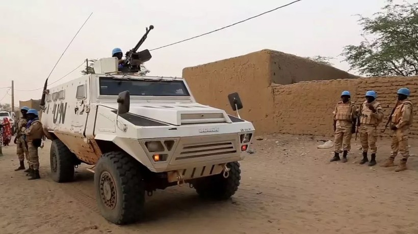 Xe bọc thép chở quân Bastion APC ở Bắc Mali, 2015. Ảnh hồ sơ: Wikimedia Commons