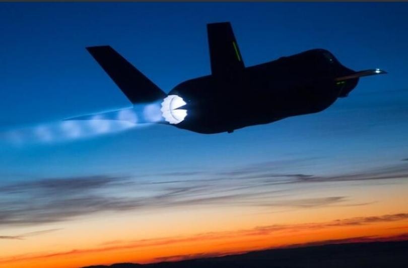 Máy bay chiến đấu tàng hình F-35 Mỹ. Ảnh: Tin tức Tham khảo, Trung Quốc.