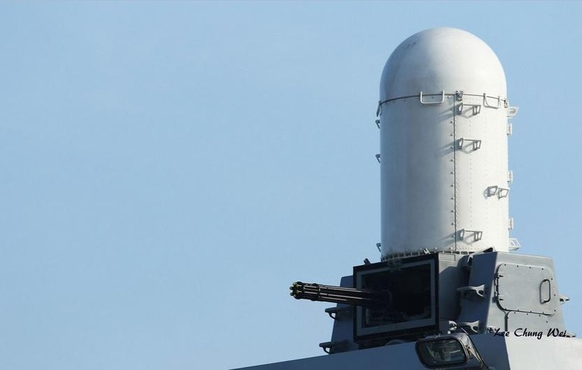 Hệ thống vũ khí phòng thủ tầm gần Phalanx (ảnh tư liệu minh họa)