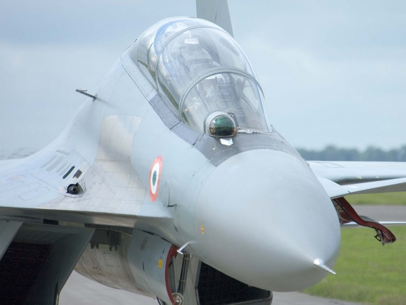 Máy bay chiến đấu Su-30MKI Không quân Ấn Độ (ảnh tư liệu)
