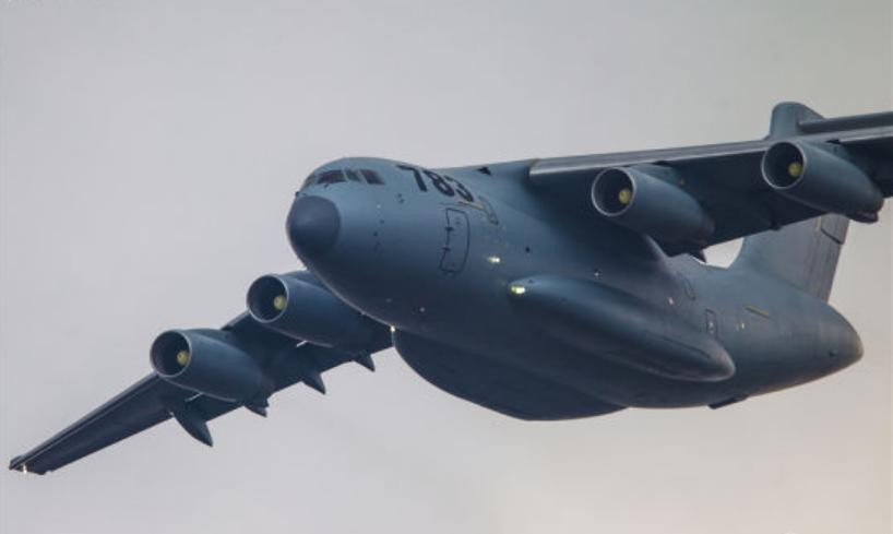 Máy bay vận tải cỡ lớn Y-20 Trung Quốc (ảnh tư liệu)