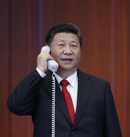 Ông Tập Cận Bình gọi điện (ảnh tư liệu)
