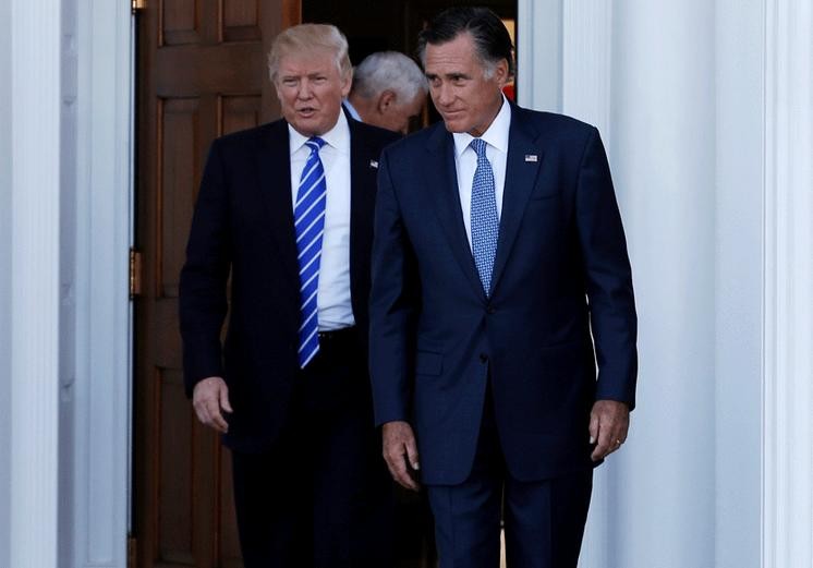 Ngày 19/11/2016, Tổng thống đắc cử Donald Trump gặp ông Willard Mitt Romney, ứng cử viên Tổng thống Mỹ Đảng Cộng hòa năm 2012.