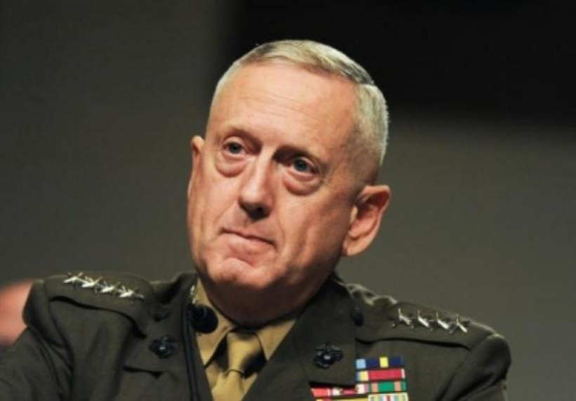 Tổng thống đắc cử Mỹ Donald Trump chọn Thượng tướng Thủy quân lục chiến, ông James Mattis làm Bộ trưởng Quốc phòng. Ảnh: Guancha