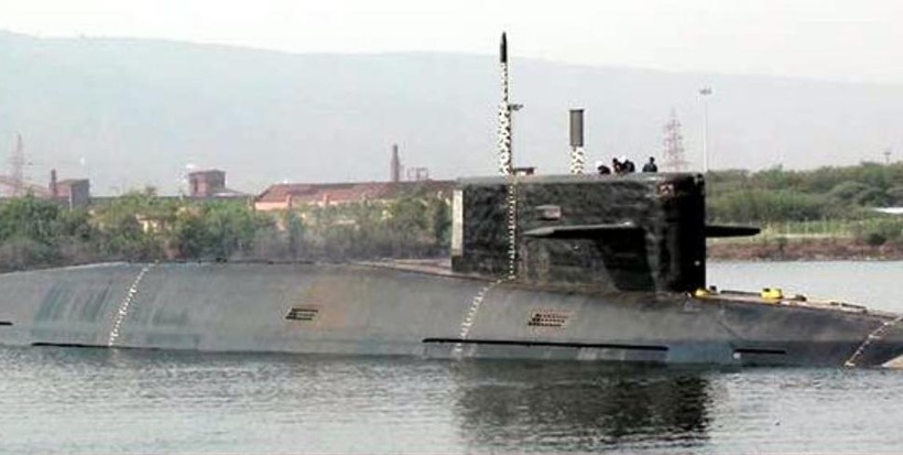 Tàu ngầm hạt nhân chiến lược INS Arihant Ấn Độ. Ảnh: USNI News