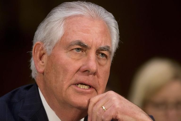Tân Ngoại trưởng Mỹ Rex Tillerson. Ảnh: Washington Times