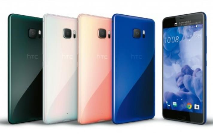 Điện thoại di động thông minh thương hiệu HTC Đài Loan. Ảnh: Thời báo Tự do Đài Loan