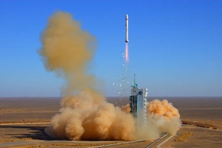 Trung Quốc phóng vệ tinh viễn thám ở Trung tâm phóng vệ tinh Tửu Tuyền (ảnh tư liệu)