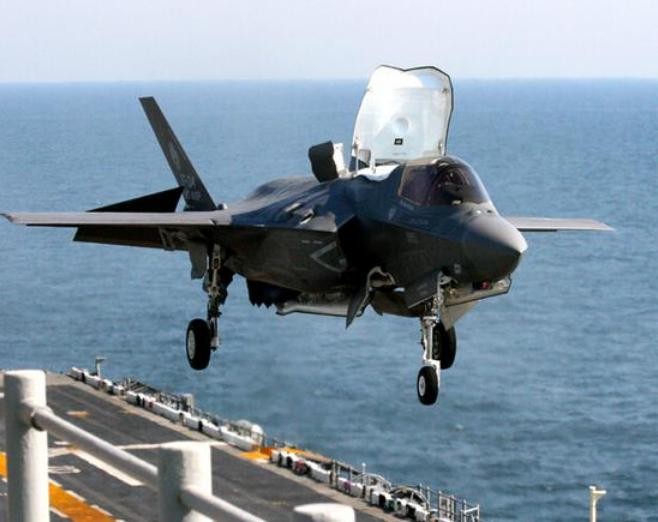 Máy bay chiến đấu tàng hình F-35B do Mỹ chế tạo. Ảnh: Huanqiu