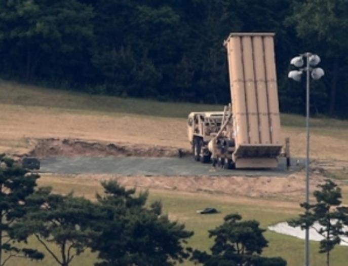 Hệ thống phòng thủ khu vực tầm cao đoạn cuối (THAAD) Mỹ. Ảnh: Ifeng